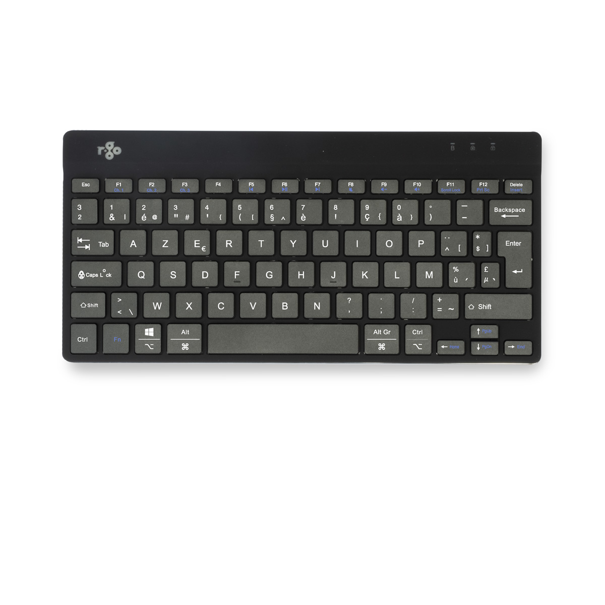 R-Go Compact Break (zwart, draadloos, AZERTY – BE)