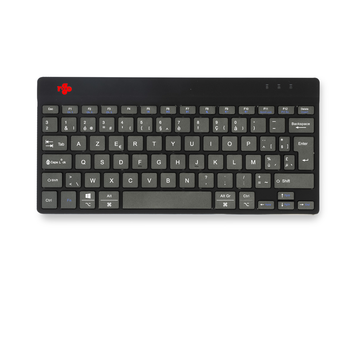 R-Go Compact Break (zwart, draadloos, AZERTY – BE)