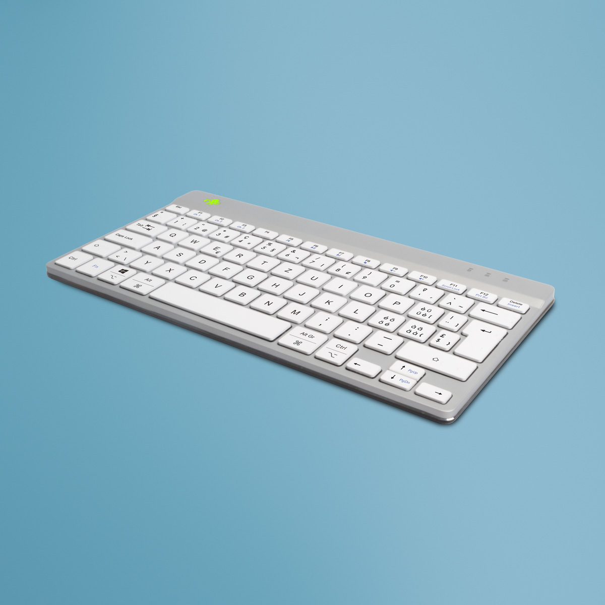 R-Go Compact Break (biały, bezprzewodowy, QWERTZ – CH)