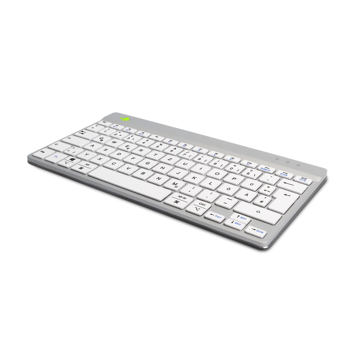 R-Go Compact Break (wit, draadloos, QWERTZ – DE)
