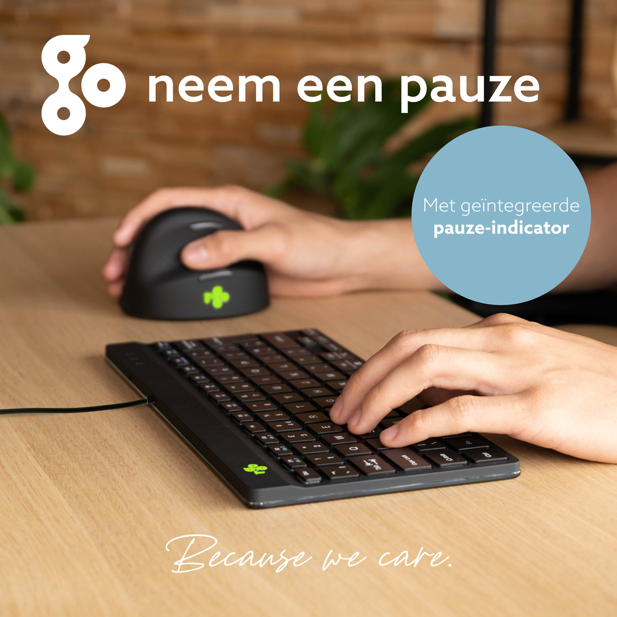 R-Go Compact Break (zwart, bedraad, QWERTY – ES)