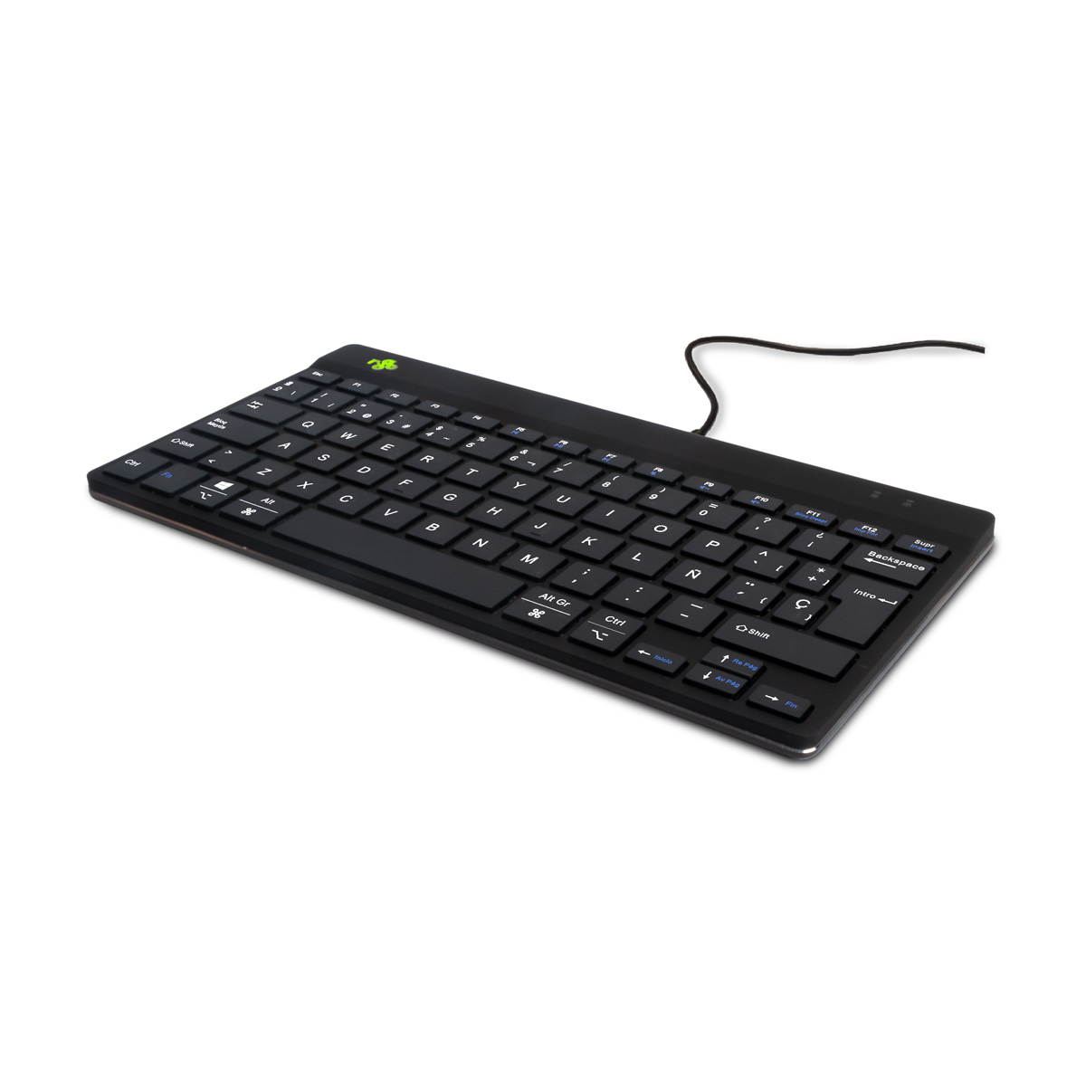 R-Go Compact Break (zwart, bedraad, QWERTY – ES)