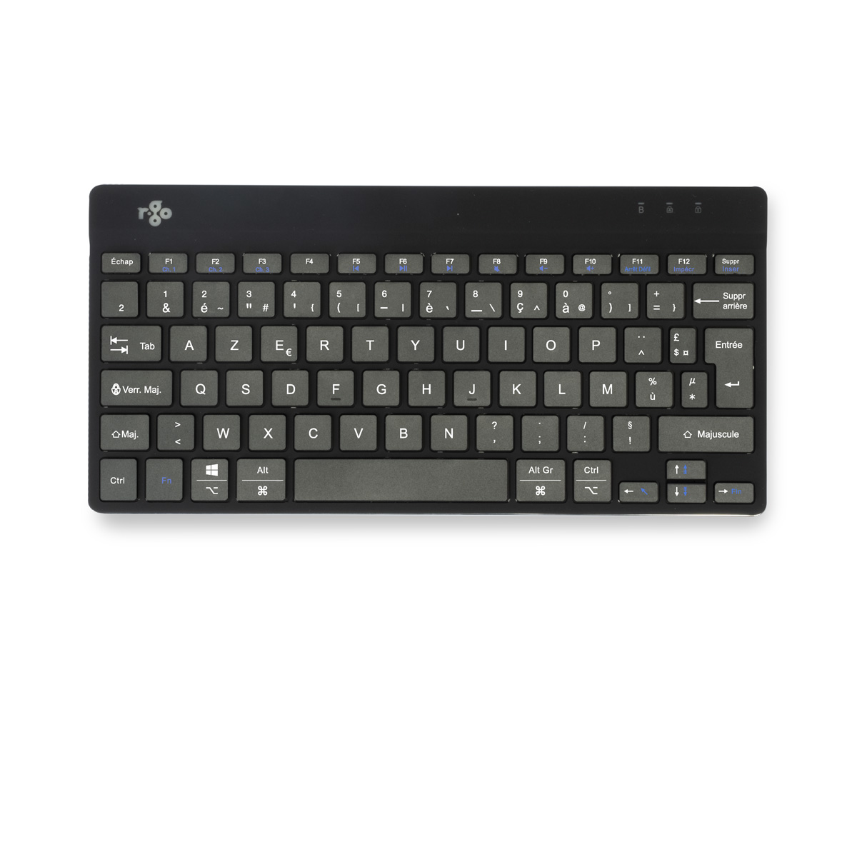 R-Go Compact Break (zwart, draadloos, AZERTY – FR)