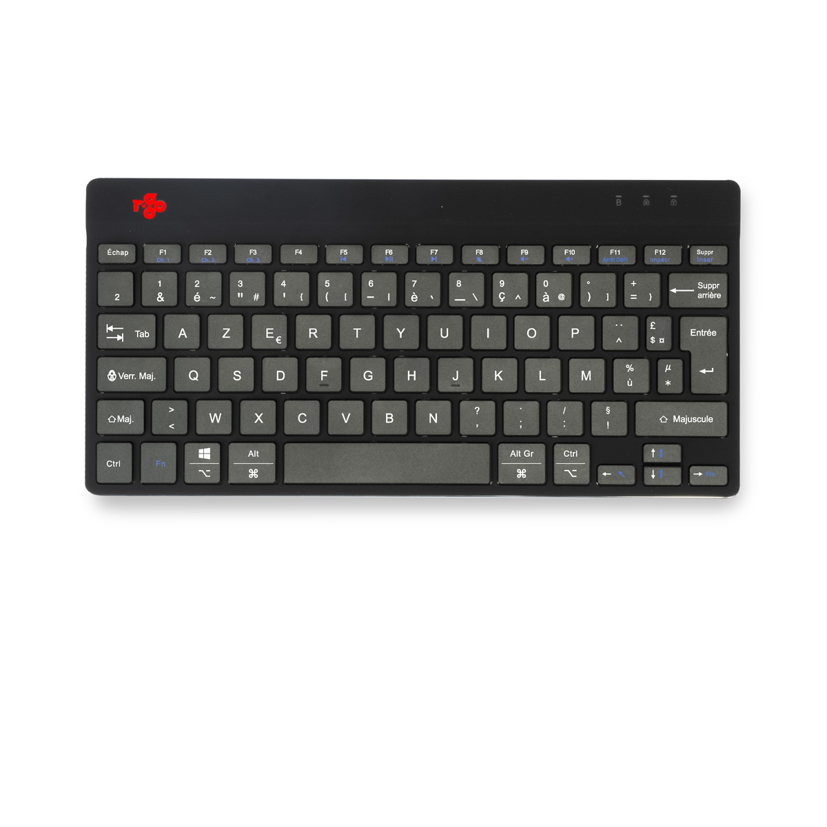 R-Go Compact Break (zwart, draadloos, AZERTY – FR)