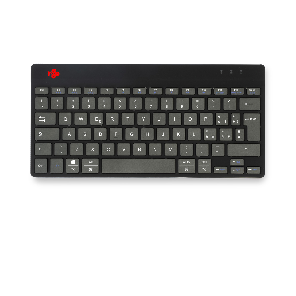 R-Go Compact Break (zwart, draadloos, QWERTY – IT)