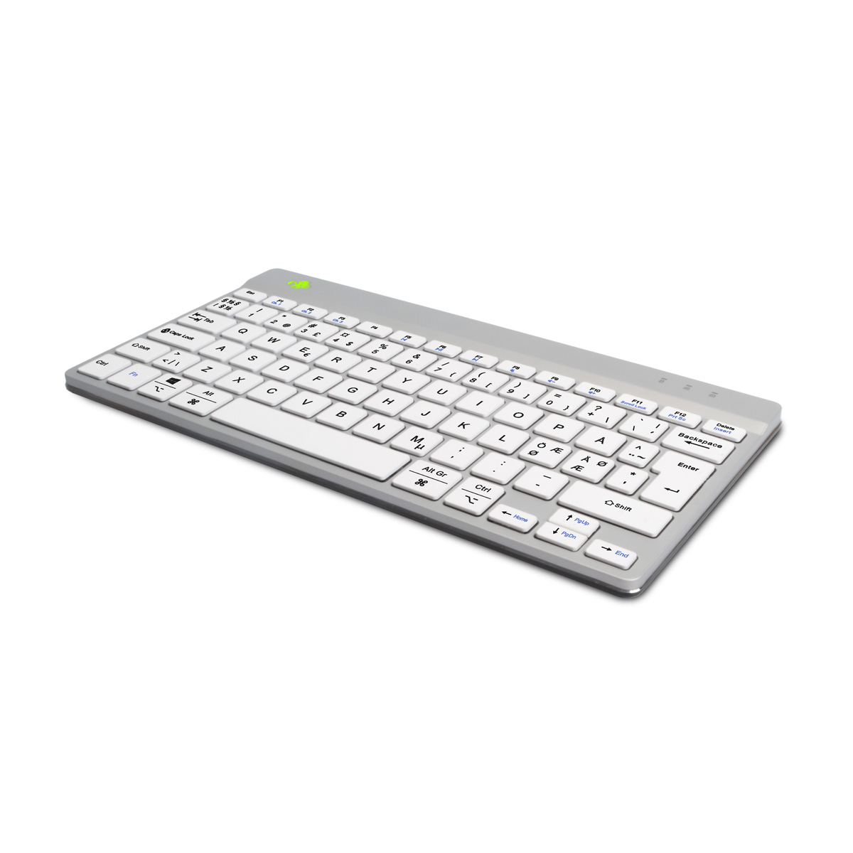 R-Go Compact Break (wit, draadloos, QWERTY – Nordic)