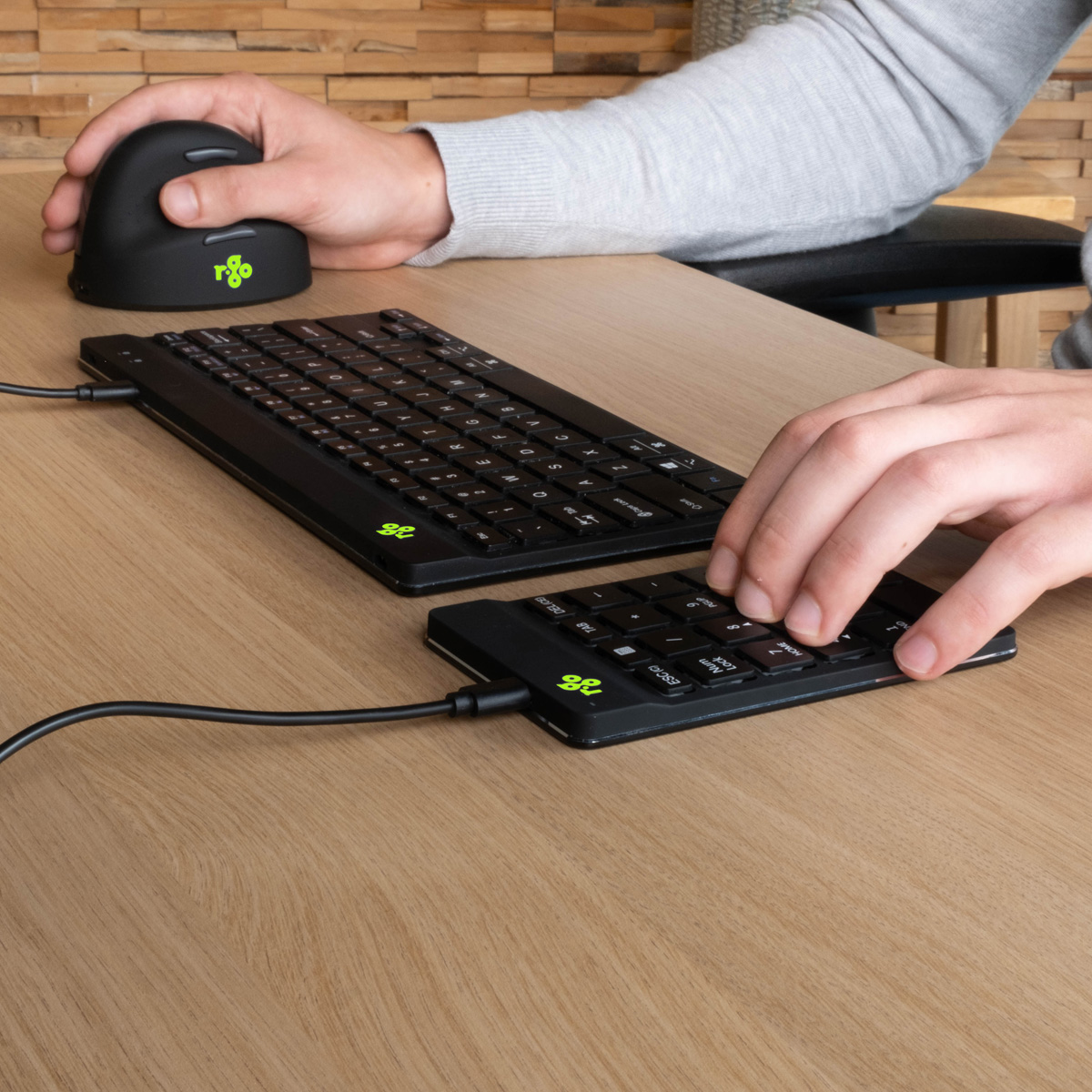R-Go Numpad Break (zwart, bedraad)