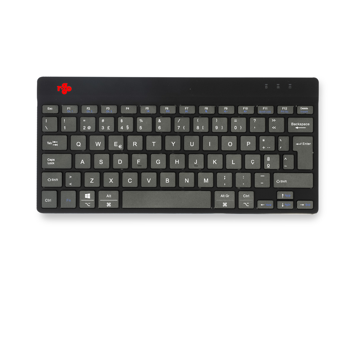 R-Go Compact Break (zwart, draadloos, QWERTY – PT)