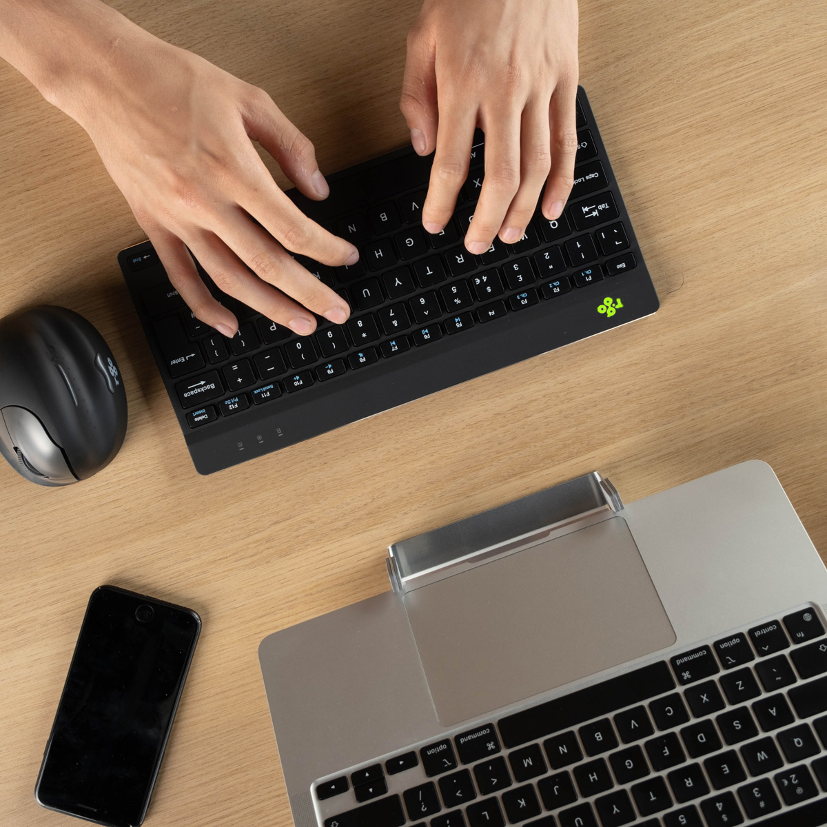 R-Go Compact Break (zwart, draadloos, QWERTY – UK)