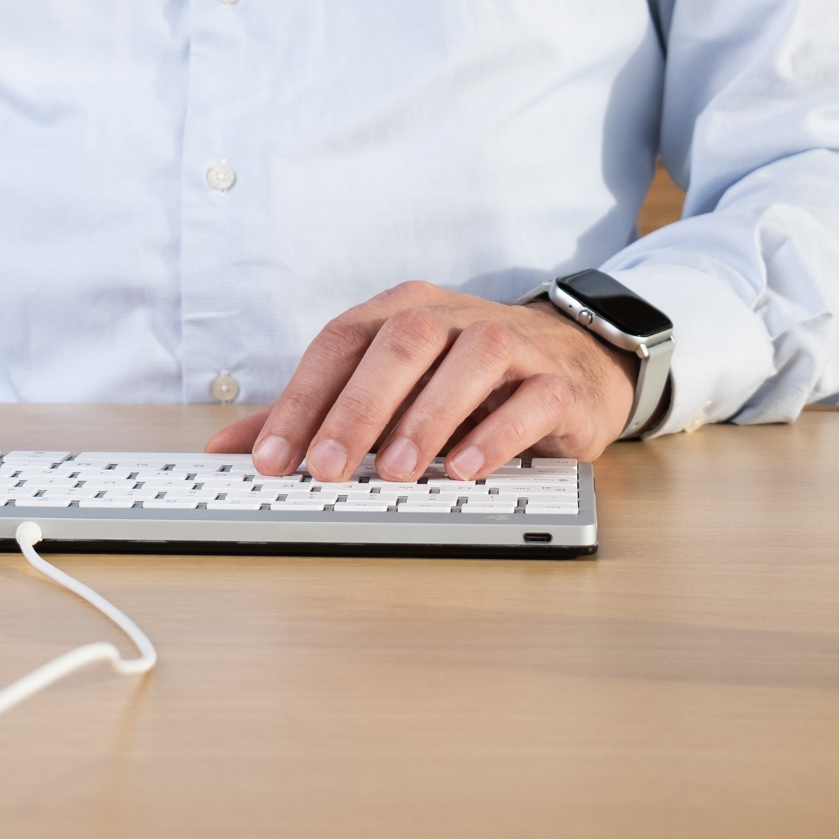 R-Go Compact Break (wit, bedraad, QWERTY – US)