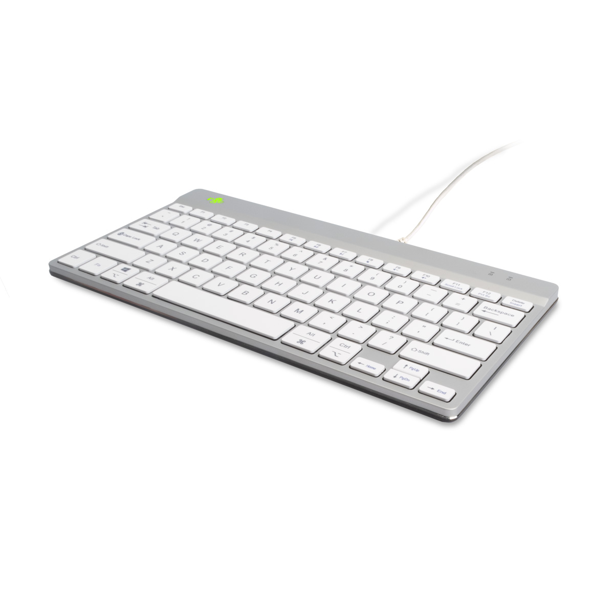 R-Go Compact Break (wit, bedraad, QWERTY – US)