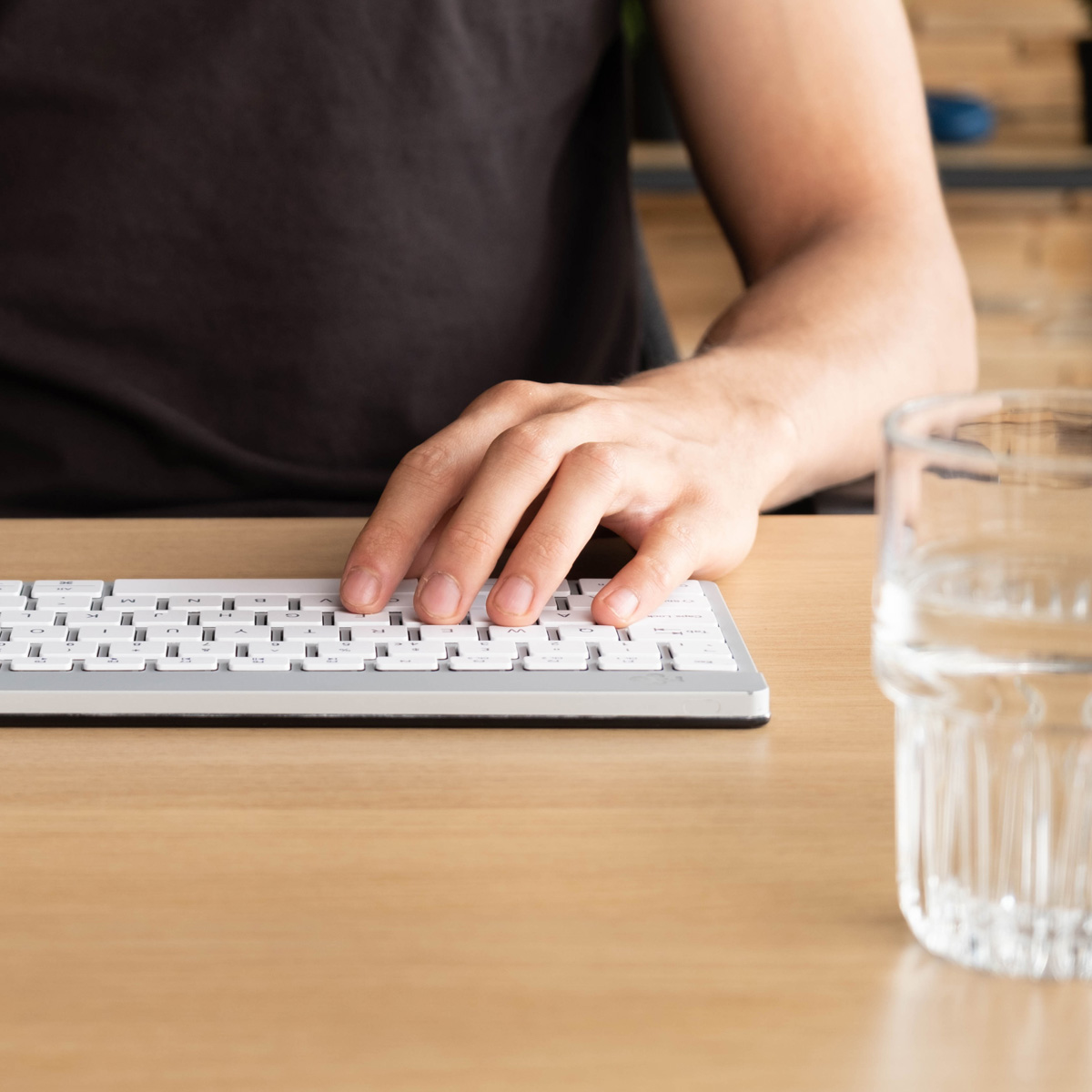 R-Go Compact Break (wit, draadloos, QWERTY – US)