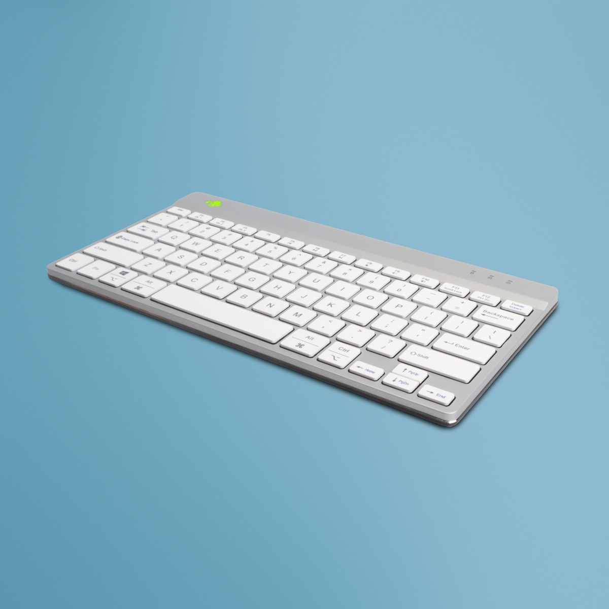 R-Go Compact Break (biały, bezprzewodowy, QWERTY – USA)