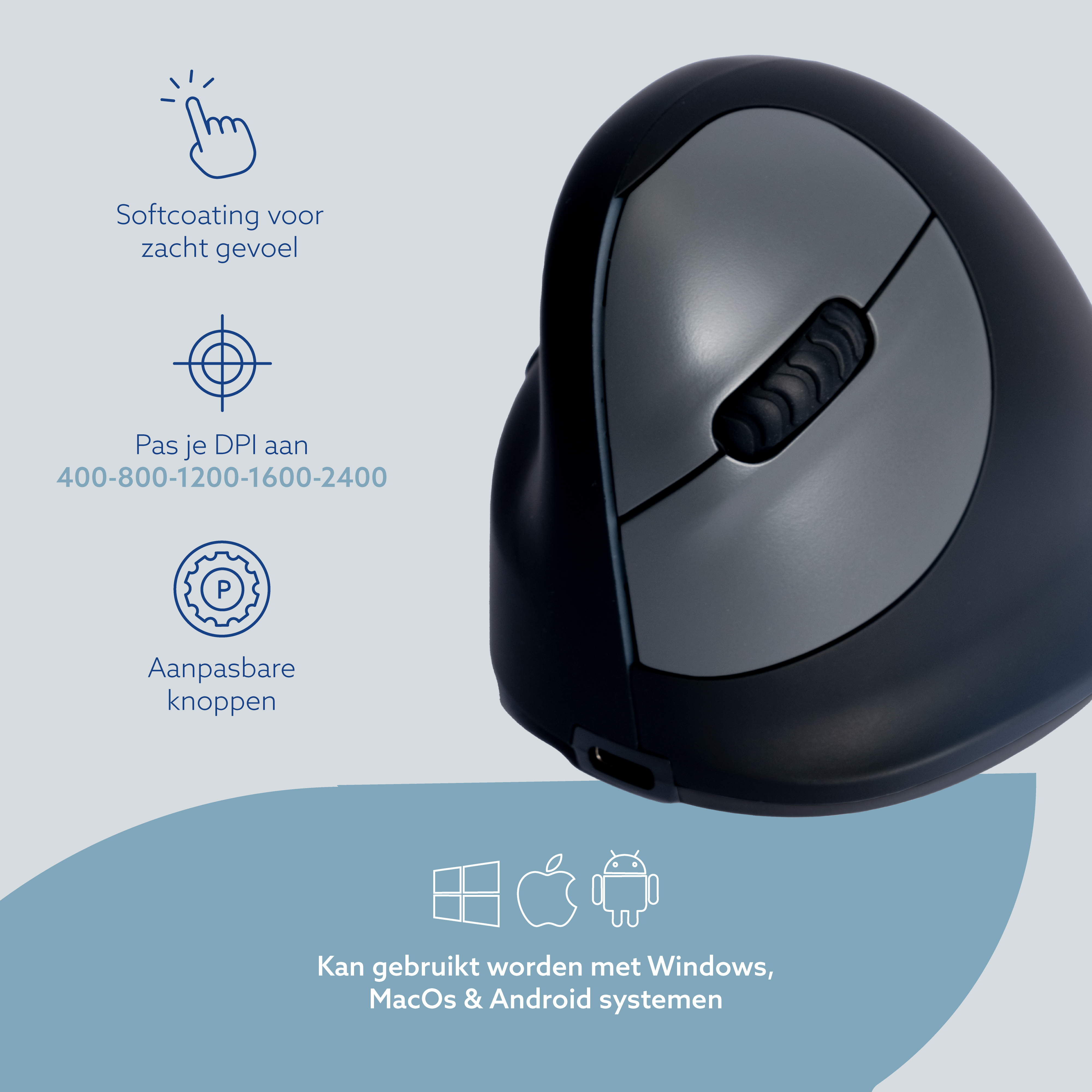 R-Go HE Break (large, links, bluetooth)