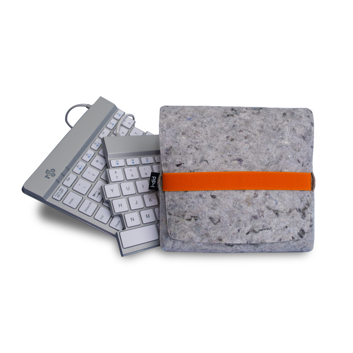 R-Go Pouch vilten etui voor Split toetsenbord