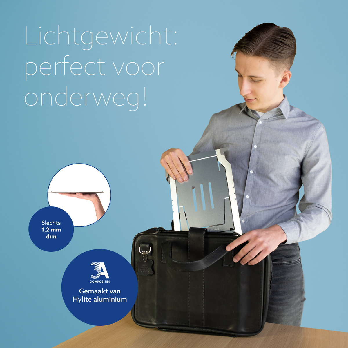 R-Go Riser Basic Laptopstandaard