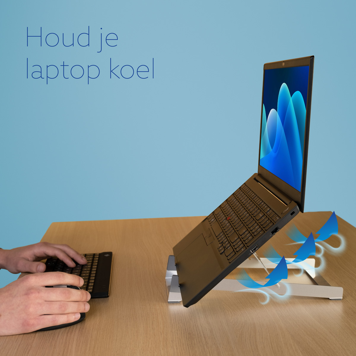 R-Go Riser Basic Laptopstandaard