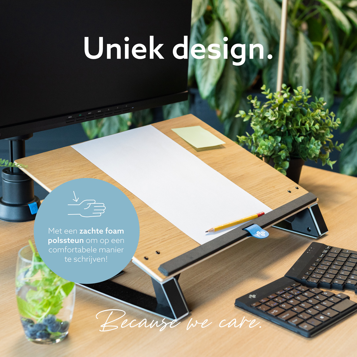 R-Go Read2Write Documenthouder (Eikenhout)