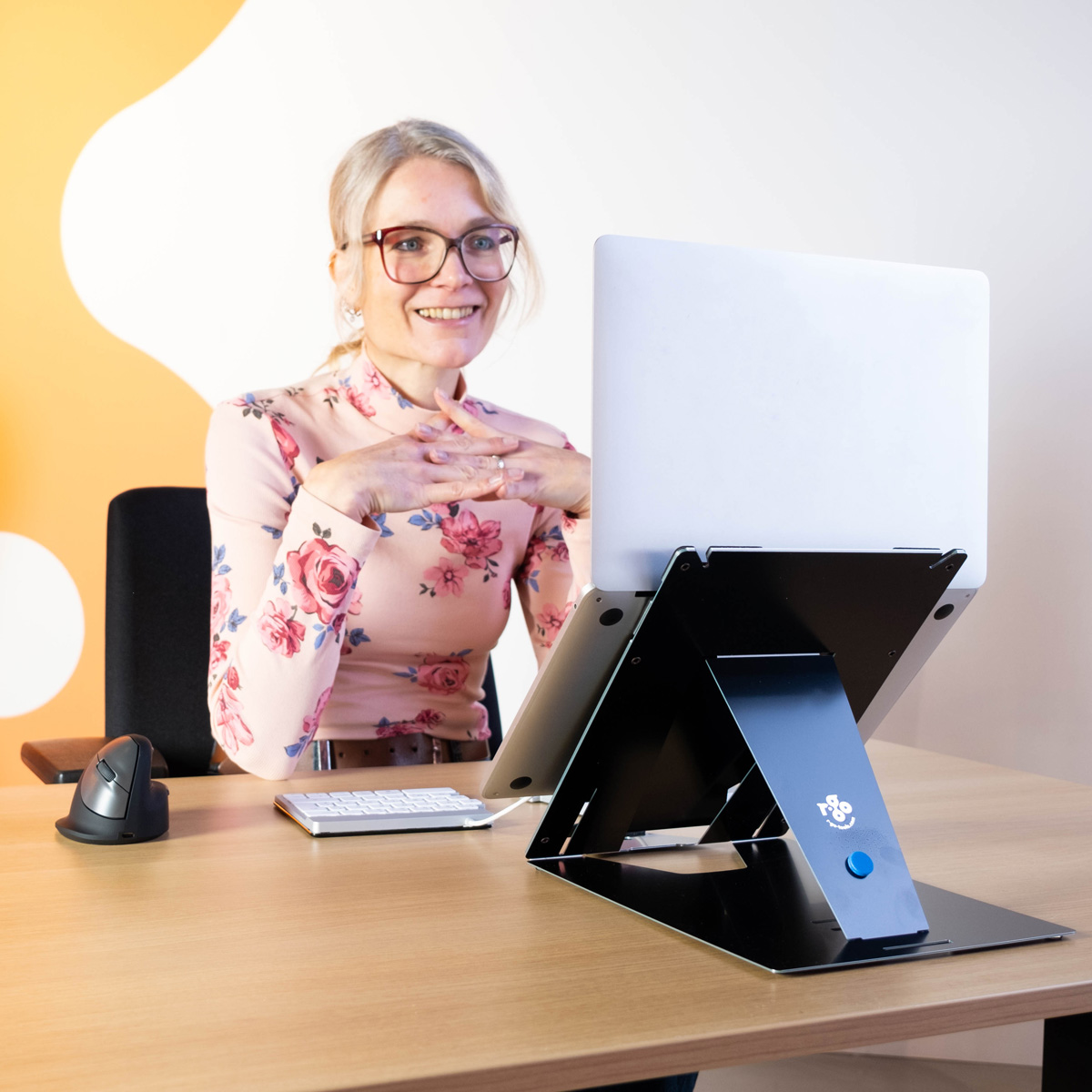 R-Go Riser Duo Tablet en Laptopstandaard