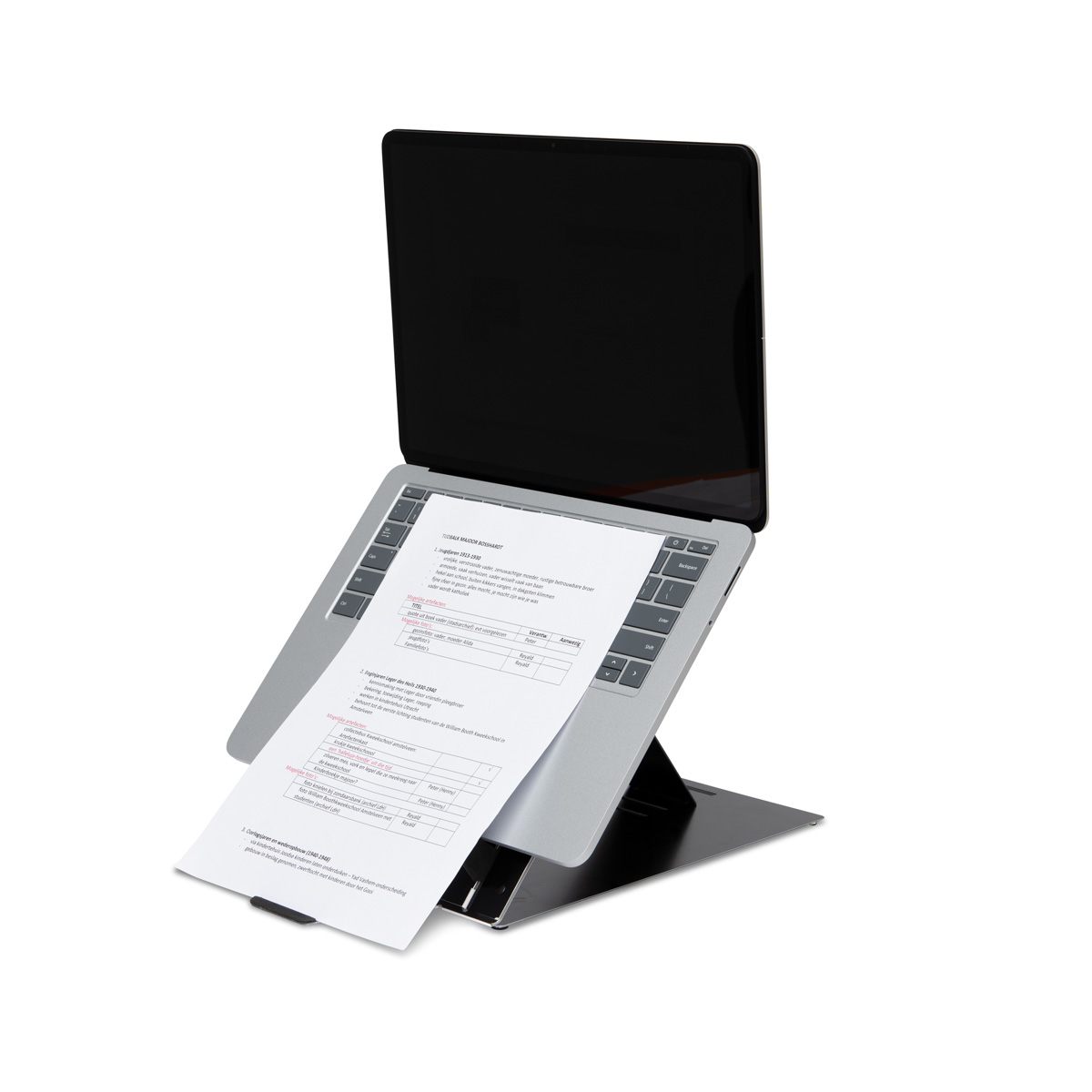 R-Go Riser Duo Tablet en Laptopstandaard