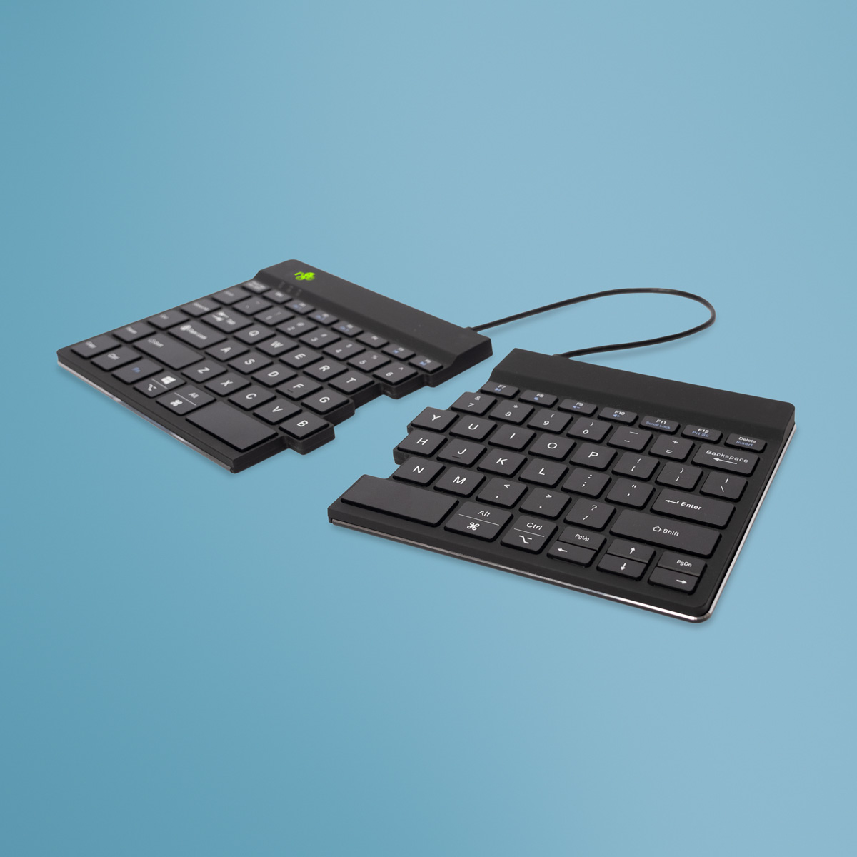 R-Go Split Break versie 2 (zwart, draadloos, QWERTY – US)