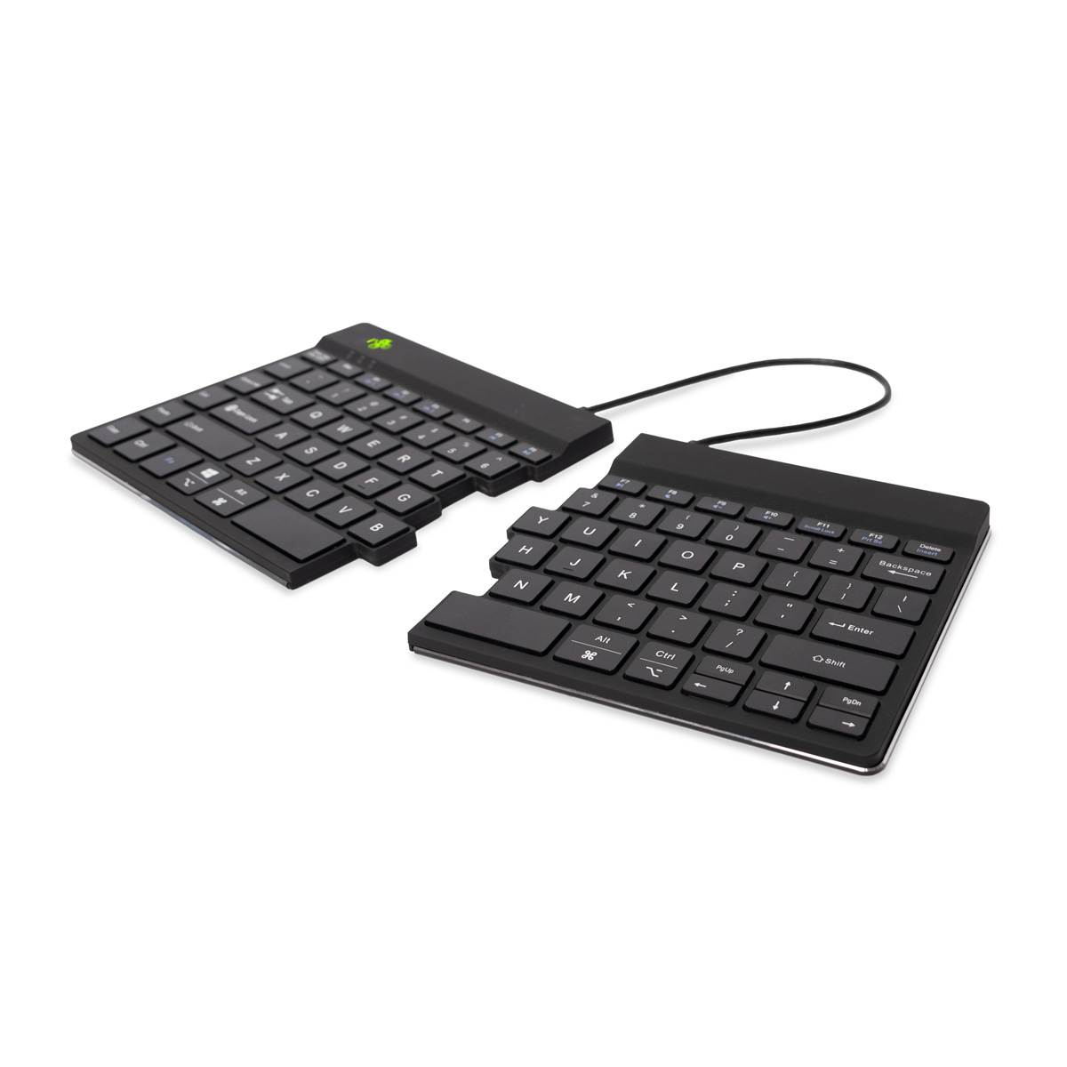R-Go Split Break versie 2 (zwart, draadloos, QWERTY – US)