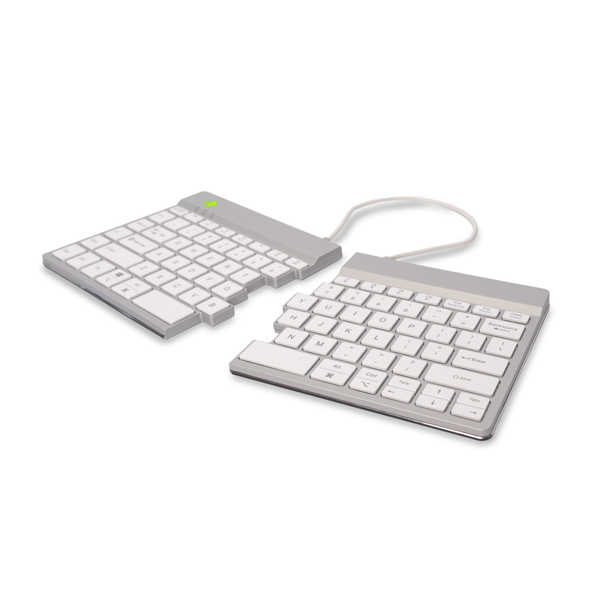 R-Go Split Break versie 2 (wit, draadloos, QWERTY – US)