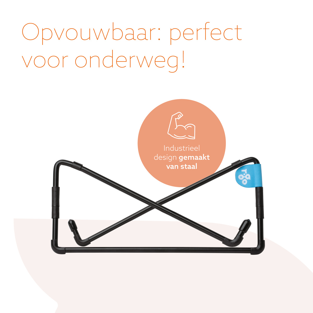 R-Go Steel Travel Laptopstandaard
