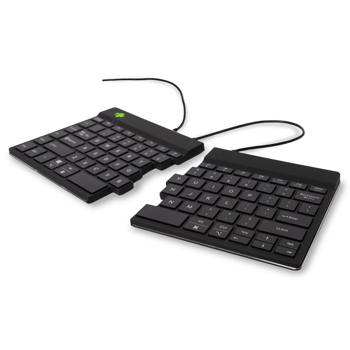 R-Go Split Break (zwart, bedraad, QWERTY – US)
