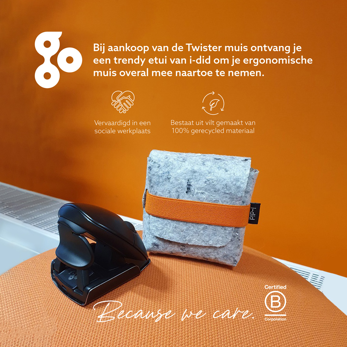 R-Go Twister Ambidexter Muis