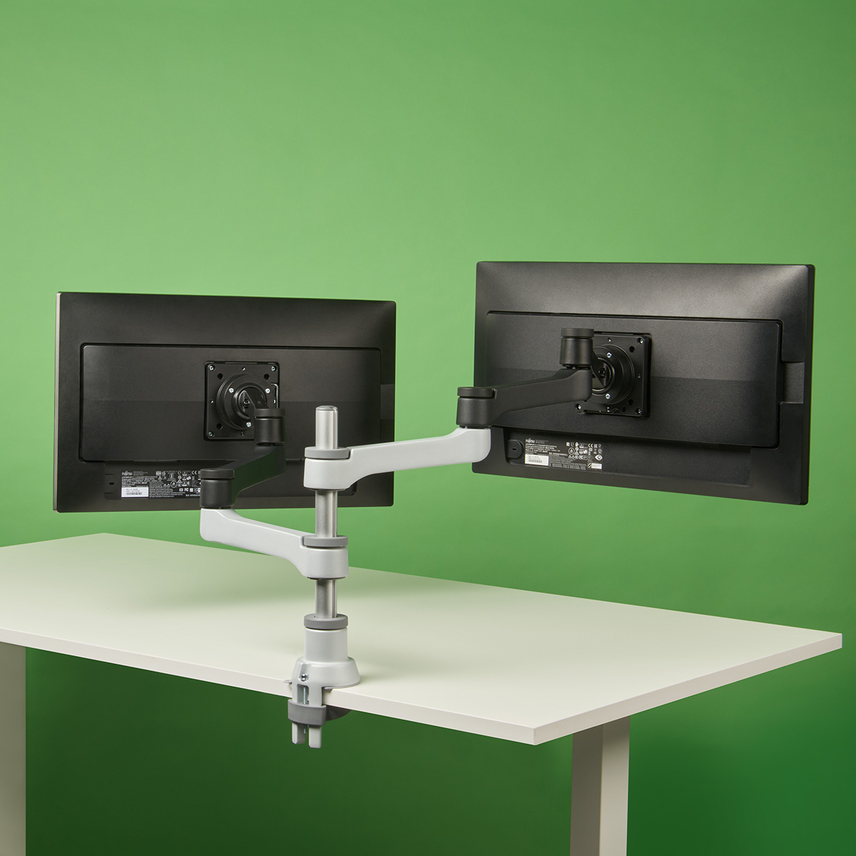 Podwójne ramię monitora R-Go (Zepher)